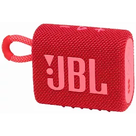 Портативная акустика JBL GO 3, красный